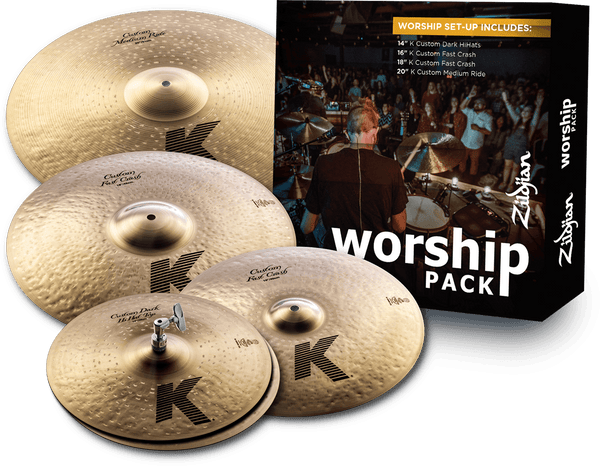 Zildjian KC0801W - SET PIATTI WORSHIP SERIE K CUSTOM