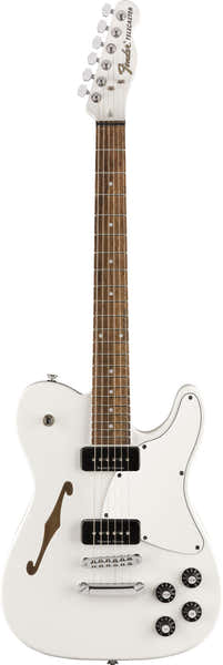 Fender Telecaster JA-90 Thinline Signature Jim Adkins LRL Bianco