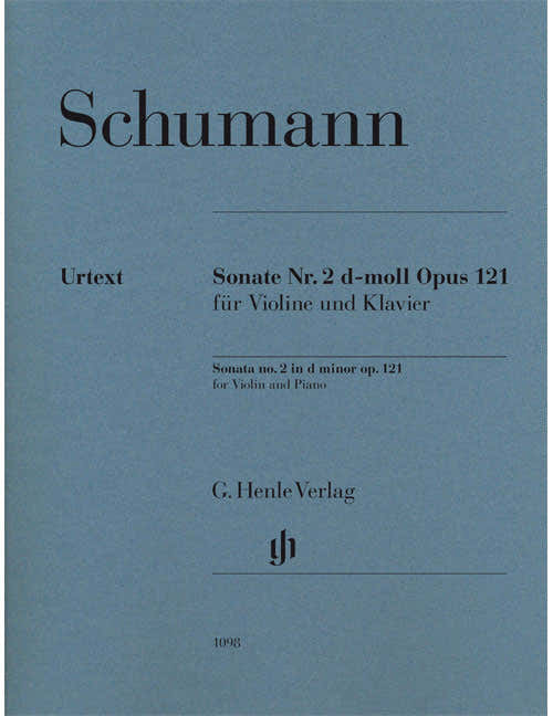Schumann R. - Sonate N°2 D-moll Op.121 - VIOLINE UND KLAVIER