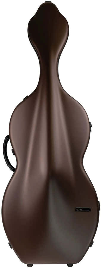 Cello-Etui 4/4 Hightech Bonbon + Räder - Braun/Schwarz