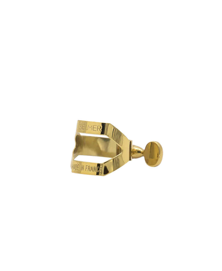 Ligature Sax Soprano Vernie (Bec Ébonite)