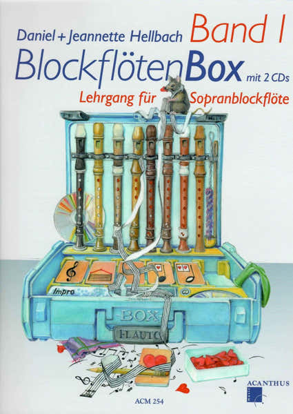 Hellbach D. - Blockflätenbox Band 1 + 2 CD'S