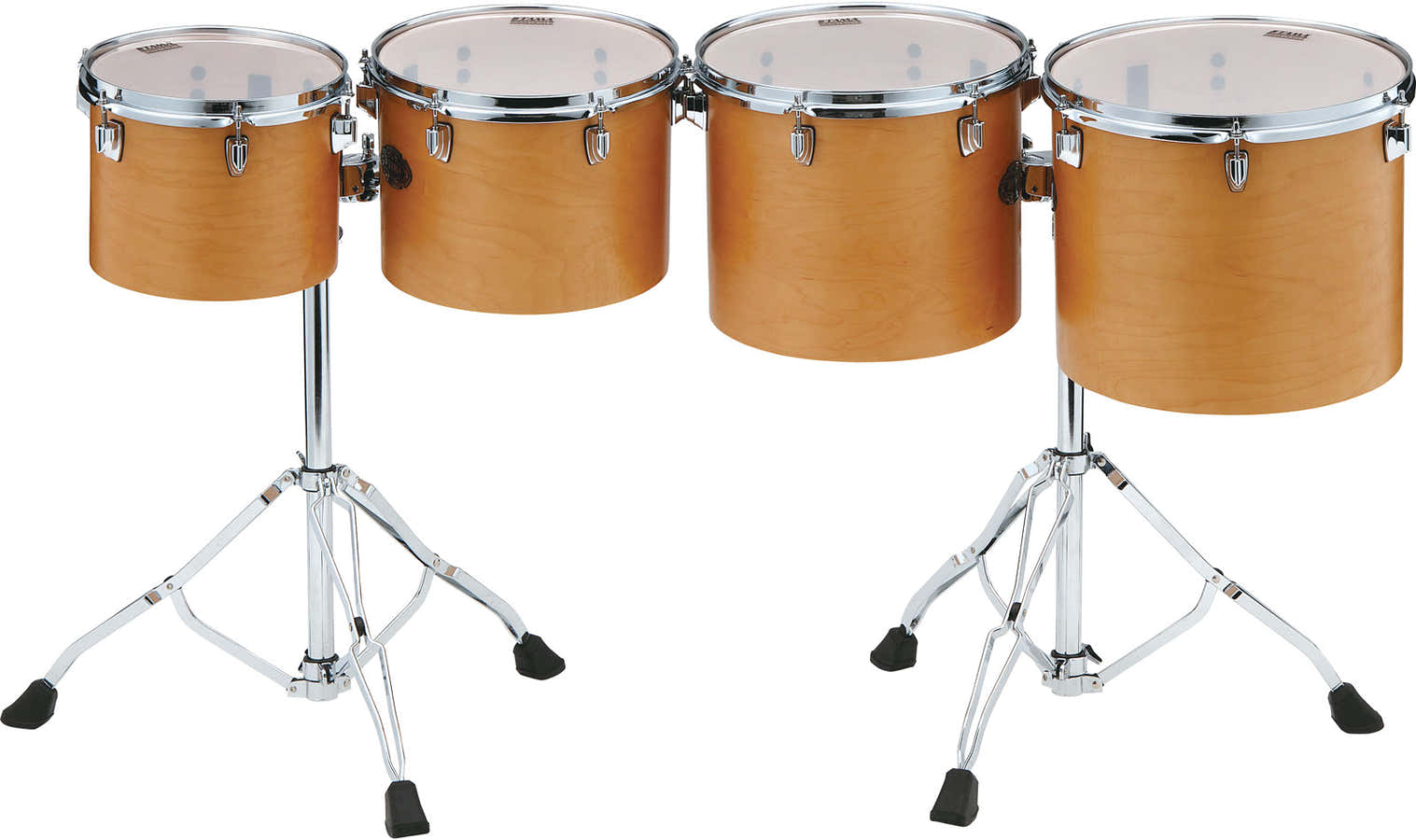 Set Tom De Concert 1 Peau Mid-Pitched Vintage Antique Maple