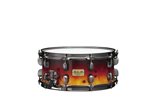 Tama S.L.P. G-KAPUR 14X6 SNARE DRUM AMBER SUNSET FADE