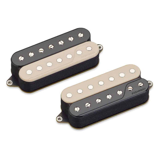 Fishman Set Fluence Open Core Classic Aktiv 7-Saiter Inverted Zebra
