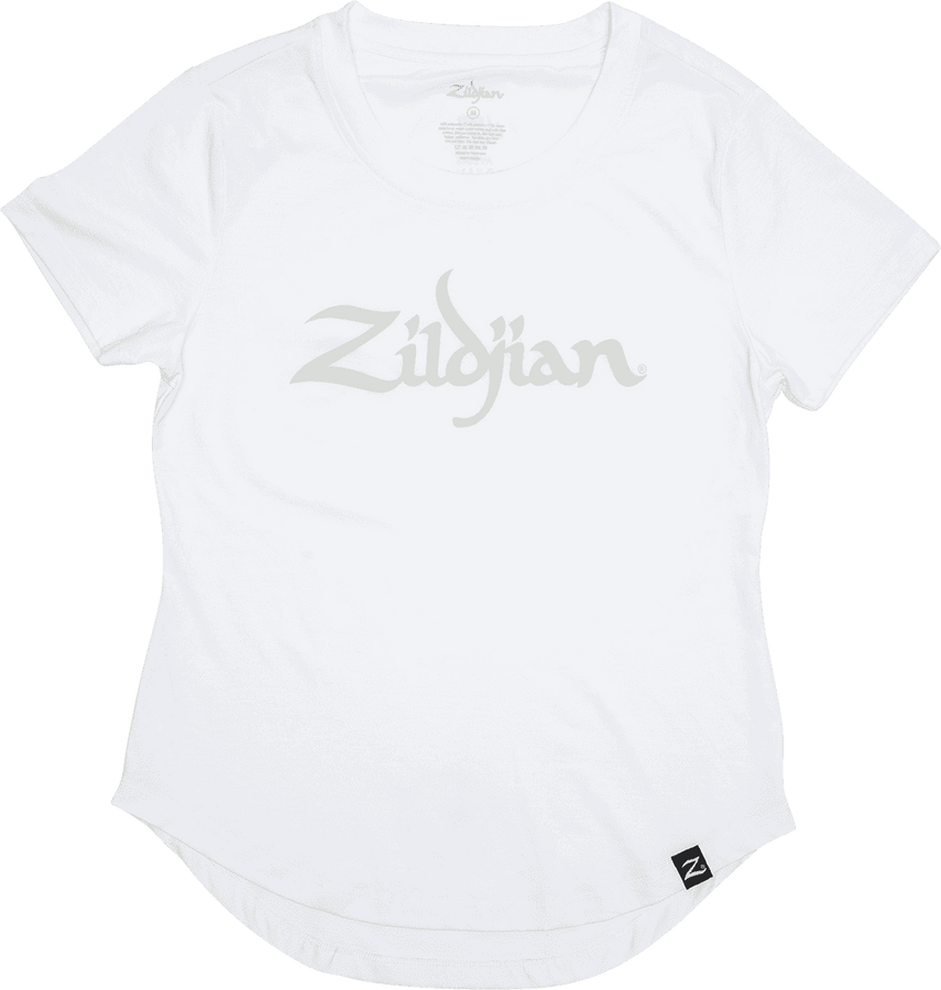 Taille S - Tshirt Femme Zildjian Blanc