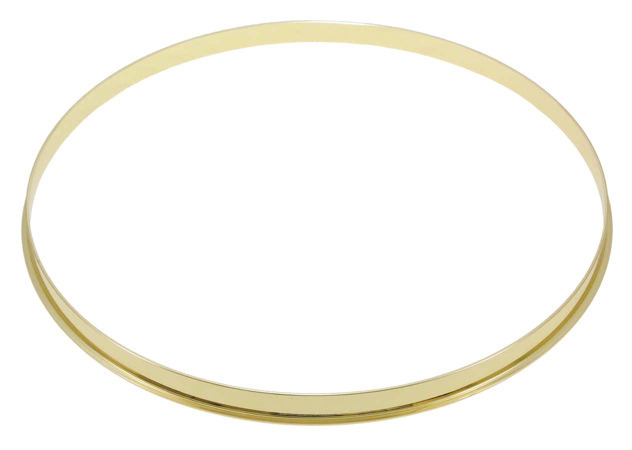 Cercle Acier 13" Doré 2.3mm Simple Flange