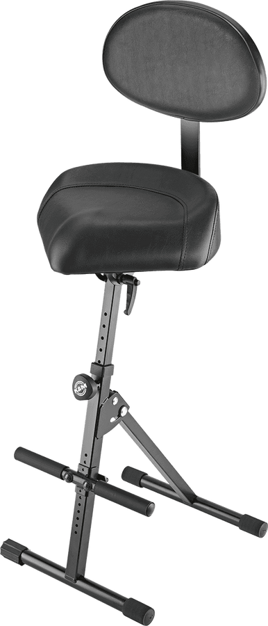 Tabouret Ergonomique avec Dossier Simili Cuir