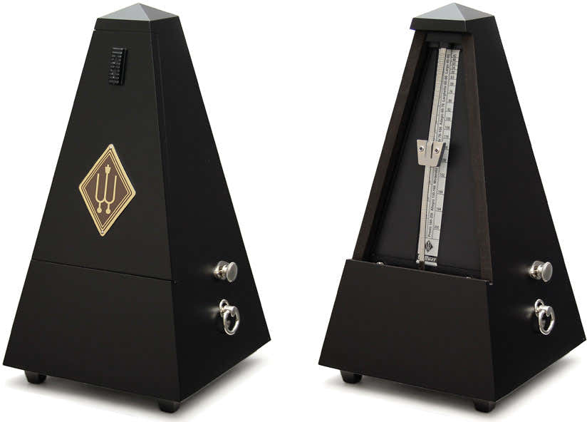 METRONOME PYRAMIDAL BLACK GLOSS 816