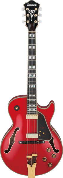 Ibanez GB10SEFM-SRR Rosso zaffiro Firma George Benson