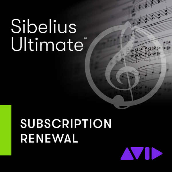 AVID Sibelius Ultimate Verlängerung 1Y