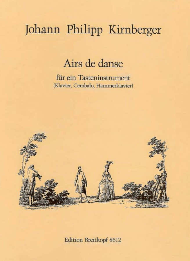 KIRNBERGER JOHANN PHILIPP - AIRS DE DANSE - PIANO