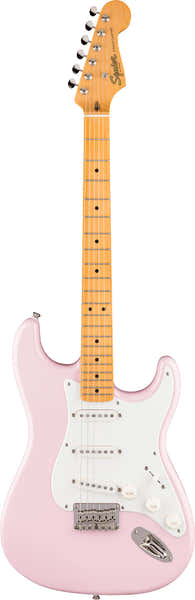Squier Classic Vibe '50s Stratocaster HT MN PPG Shell Pink