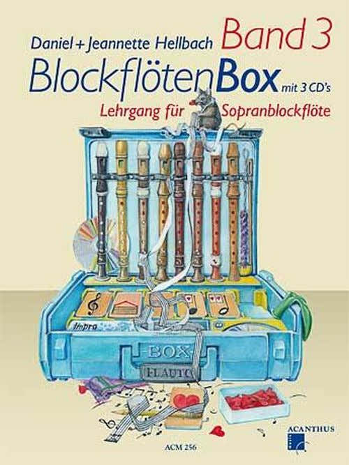 Hellbach D. - Blockflötenbox Band 3 + 2 CDs