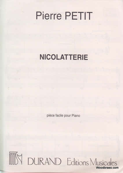 Durand Petit Pierre - Nicolatterie