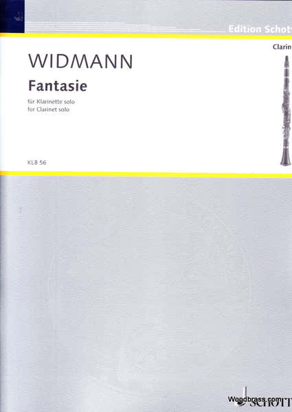Widmann J. - Fantasie - Clarinette Solo