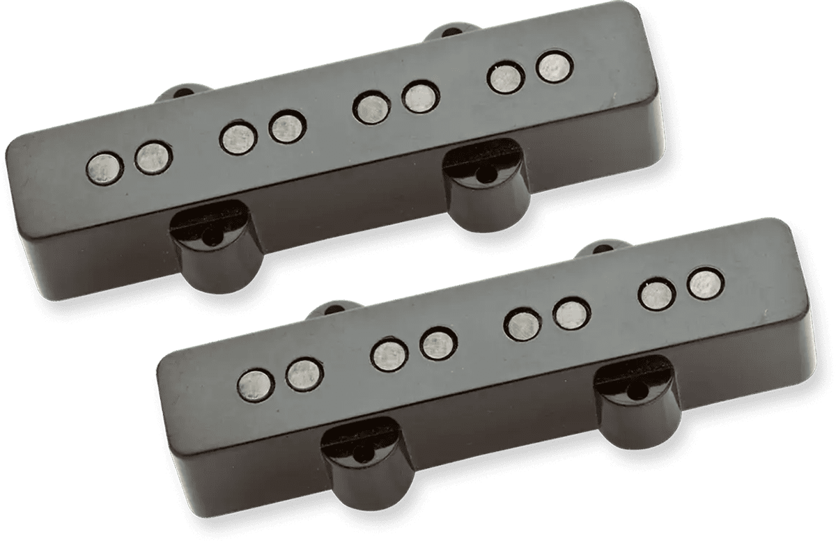 Jazz Bass Antiquity Capots Noirs Set
