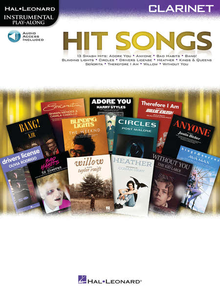 Hal Leonard Hit Songs - Clarinette