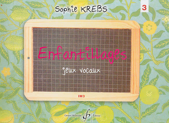 Billaudot Kre Sophie - Enfiles Jeux Vocaux Vol.3 1Er Cycle Im3