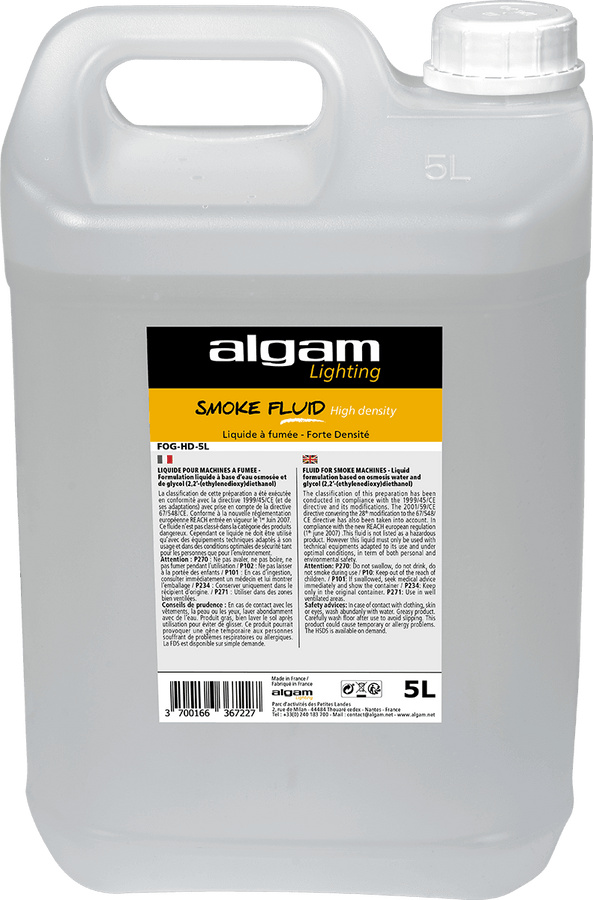 Liquido per fumo ad alta densità 5L