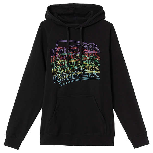 "M" Kramer Neon-Kapuzenpullover (Schwarz)