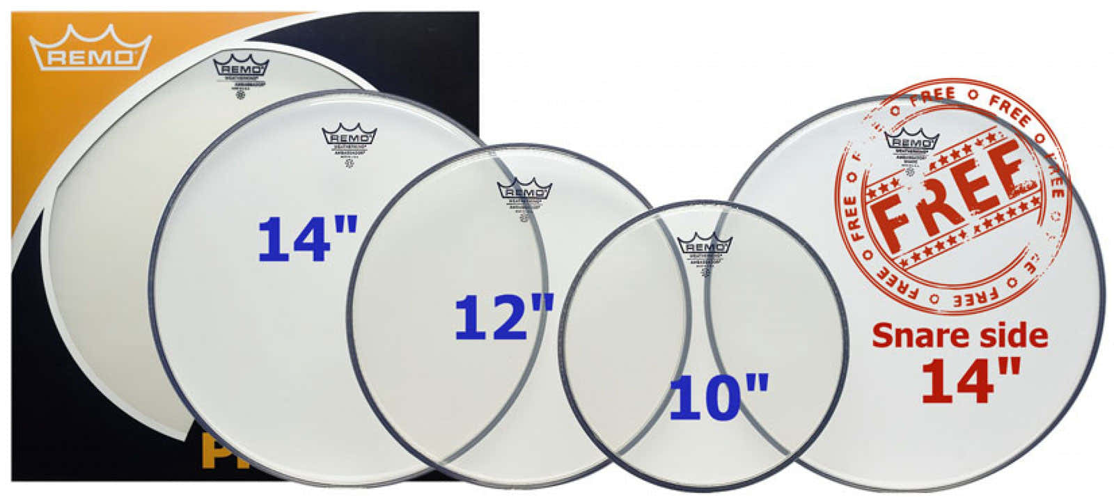 Propack Ambassador Transparentes FUSION 10/12/14 + 14 (timbre)