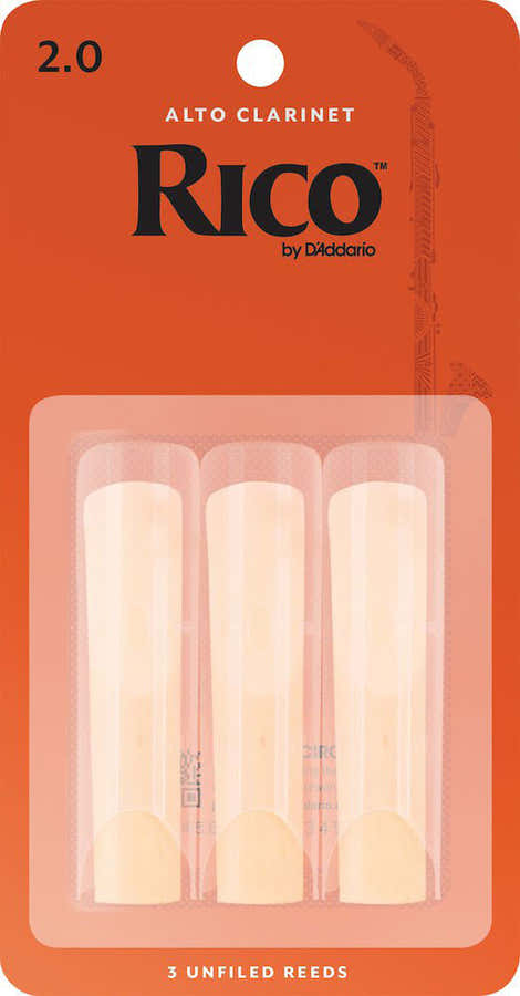 Anches Rico Clar Alto 2.0 Pack De 3