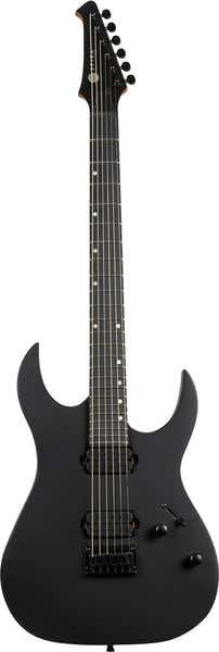 Spira Guitars S400MBK-LH Satin-Schwarz LH