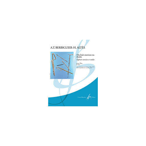 Berbiguier - 18 Studi - Flauto