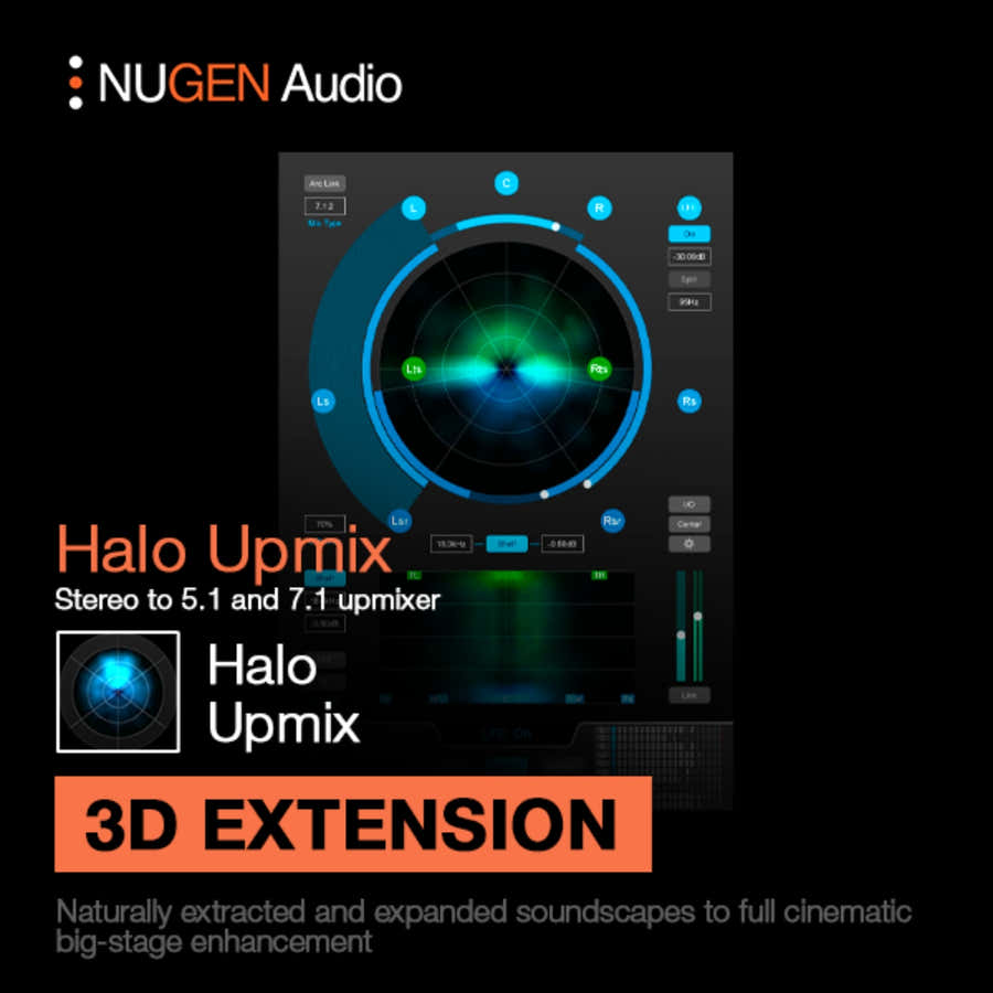 Halo Upmix 3D extension