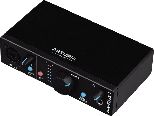 Arturia MiniFuse 1 Schwarz