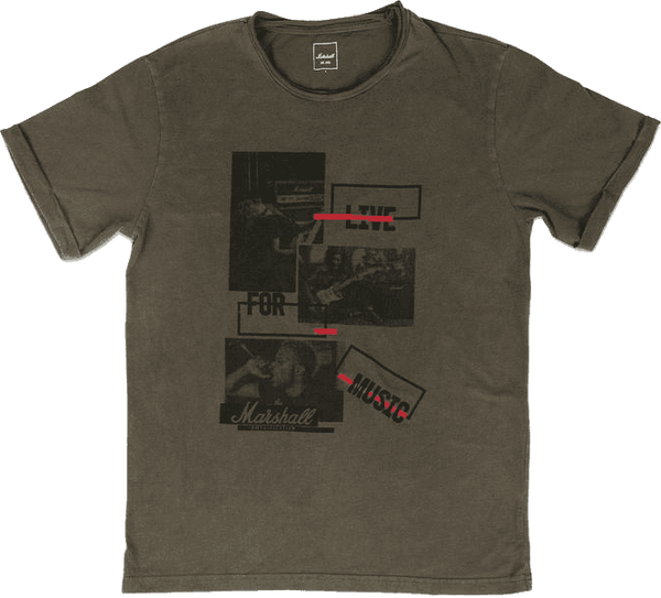 Marshall Live For Music T-Shirt Size Xl