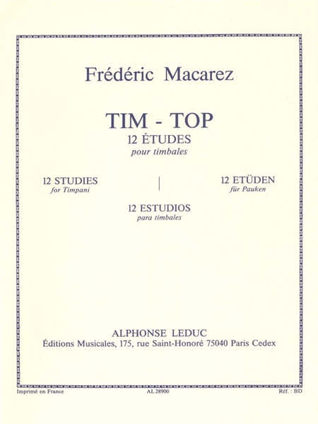 Tim-Top -12 Etudes