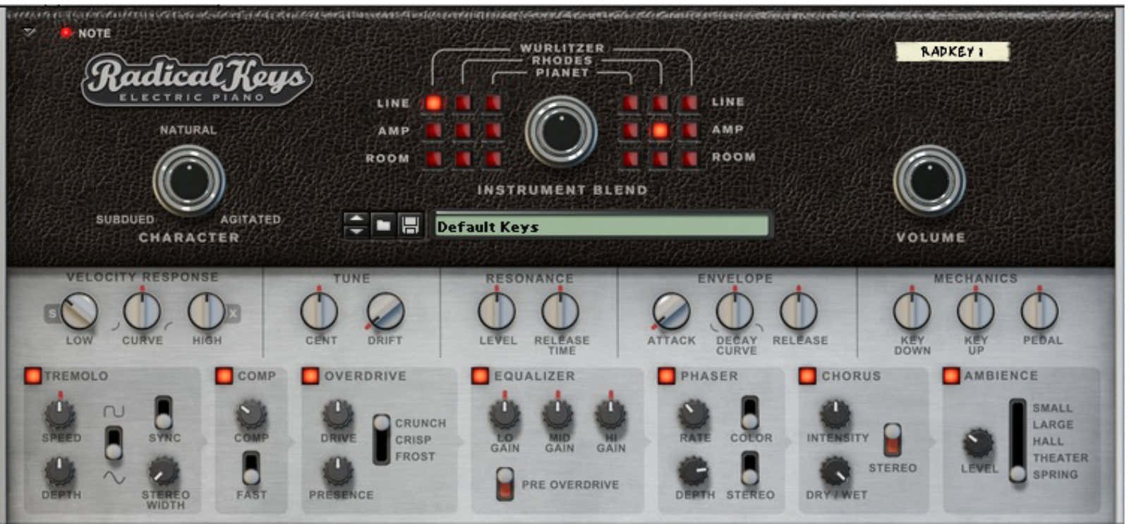 Radical Keys Piano elettrico