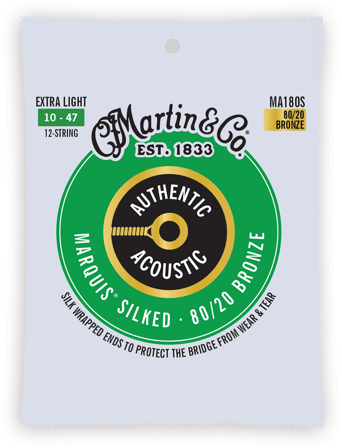 MA180s Authentic 80/20 Silked 12C Extra Light 10-47