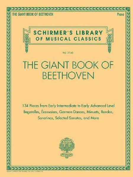 Ludwig Van Beethoven - The Giant Book Of Beethoven - Piano