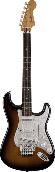 Fender Stratocaster Signature Dave Murray RW 2-Farben Sunburst - Generalüberholt