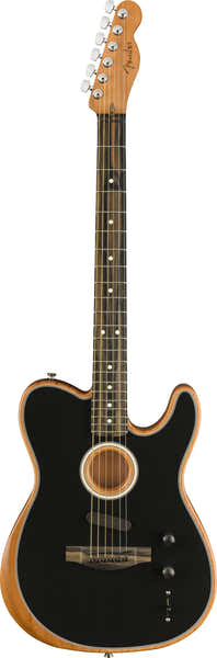 Fender Telecaster American Acoustasonic Ebo Nero