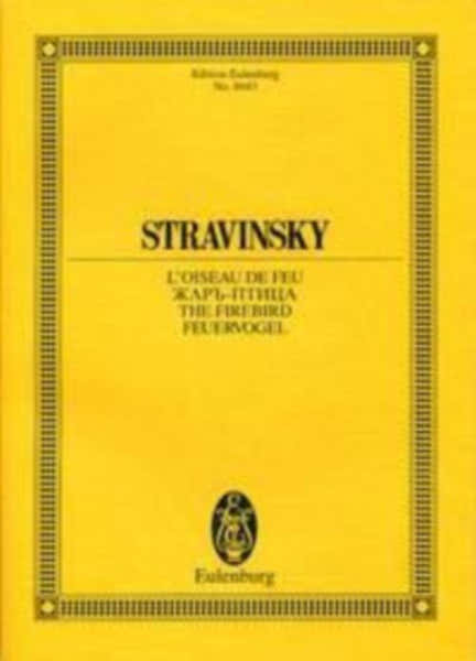 Stravinsky Igor - L'oiseau De Feu - The Firebird - Orchestra