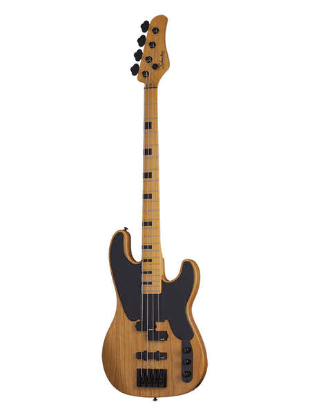 Schecter Modell T-4 Session gealtert Natur satiniert