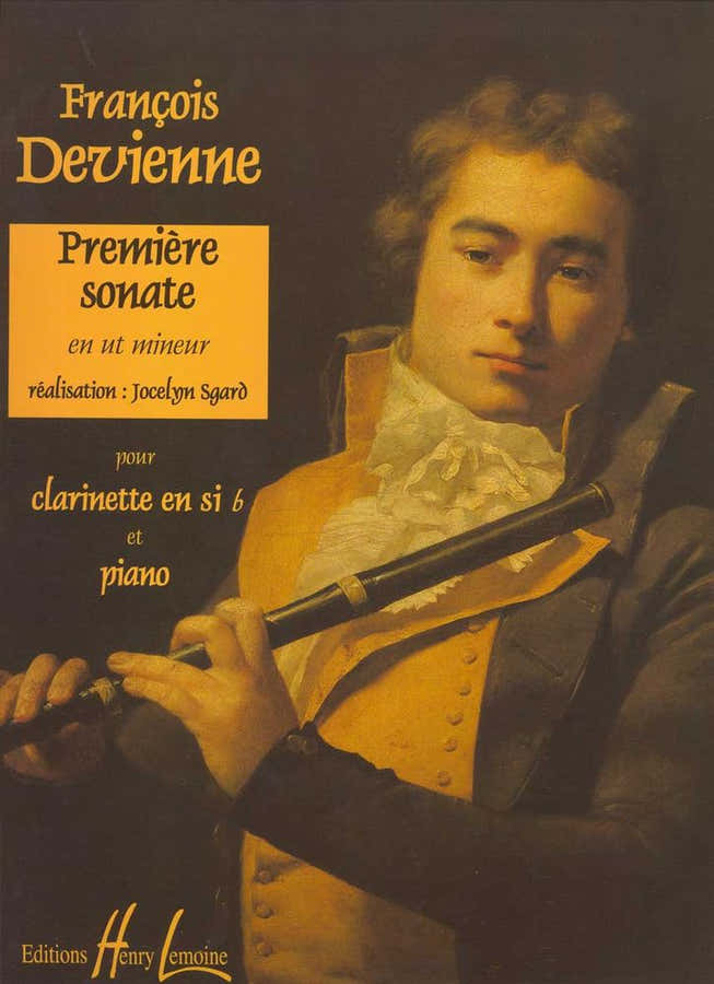 Devienne Francois - Sonate N°1 + Cd - Clarinette Piano