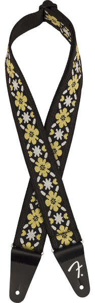 Sangle Tissée de Pasadena Yellow Clover 2"