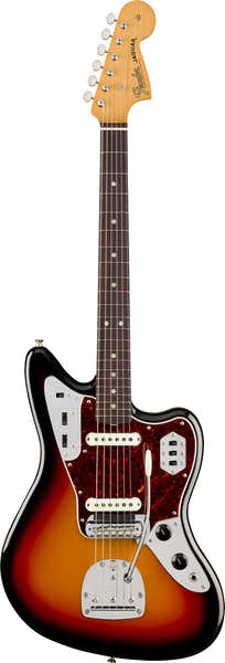 Fender Jaguar Mid '60s Vintera III RW Sunburst a 3 colori