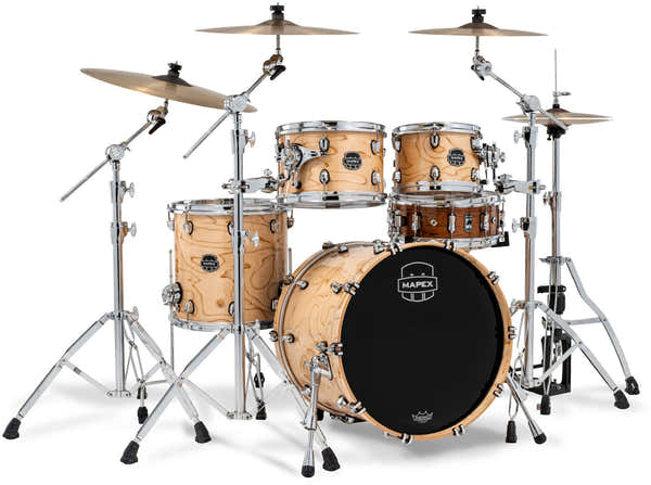 Mapex Saturn VI Fusion 20" Natural Maple Burl
