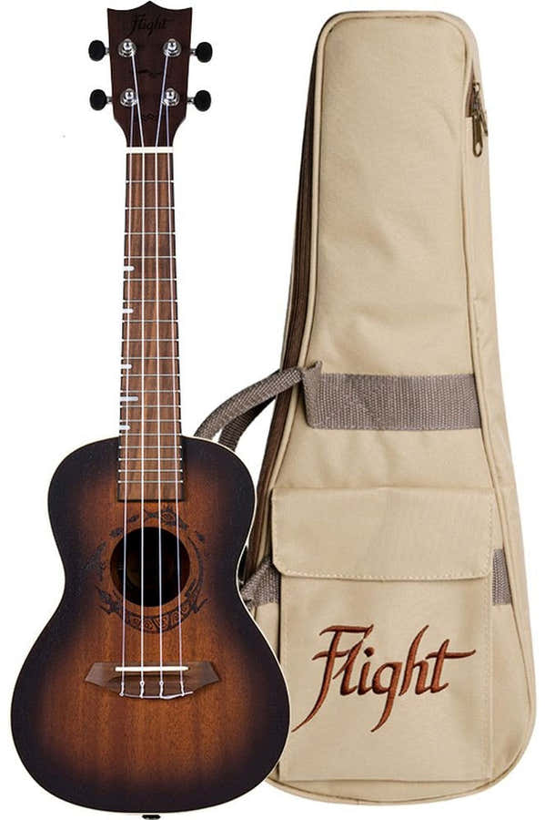 Flight: Gemstone DUC380 Concert Ukulele - Amber