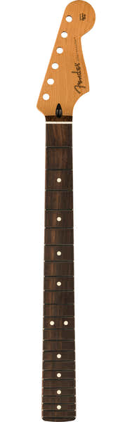 Fender Satin Roasted Maple Strat Neck 22 Jumbo Frets 12 Rosewood Flat Oval Shape
