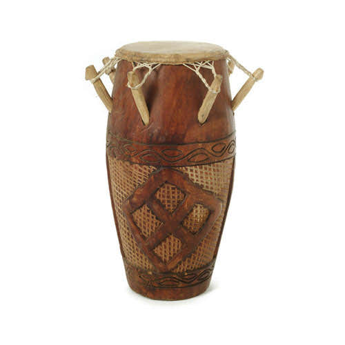 MT023 - Kpalongo Tambour Pics 55CM HT X 27CM Diam