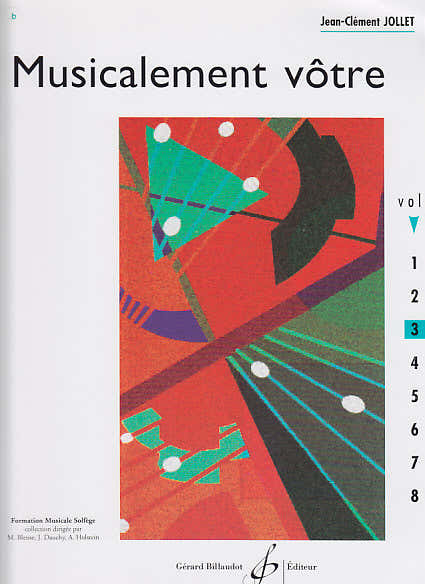 Billaudot Musicalement Vôtre Vol.3 - Jollet