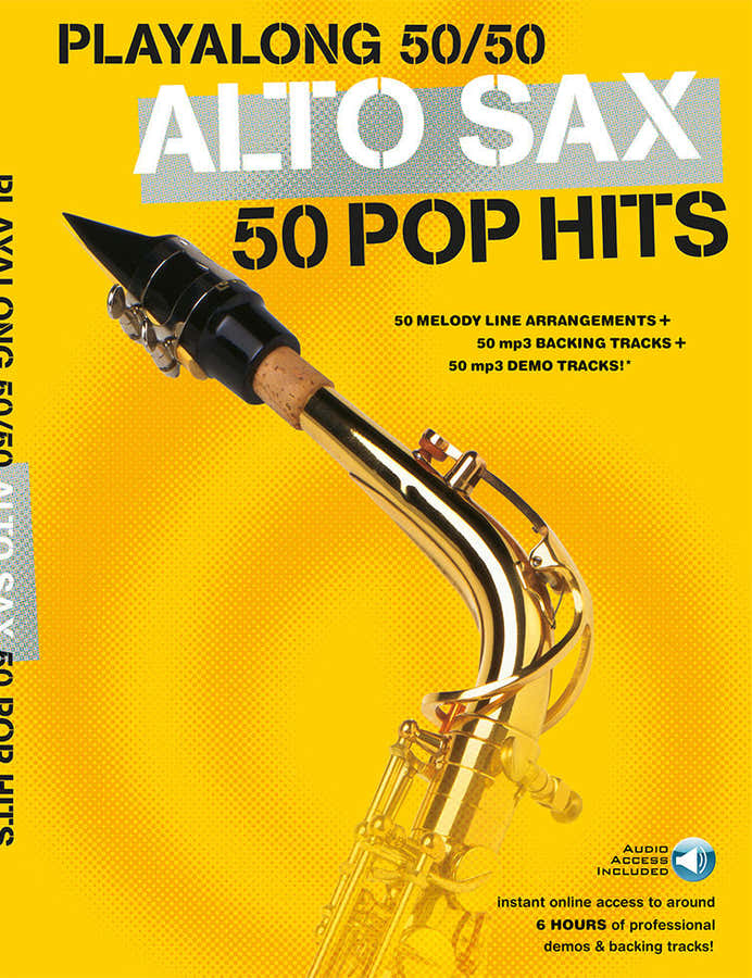 Playalong 50/50 Altsaxofon – 50 Pop-Hits