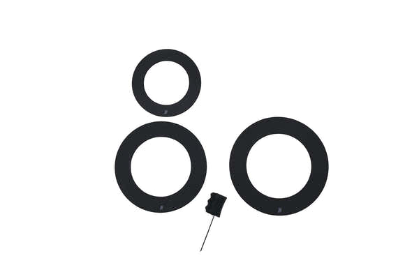 SOFT SOUND RING SET 10/13/14 DRUM KIT